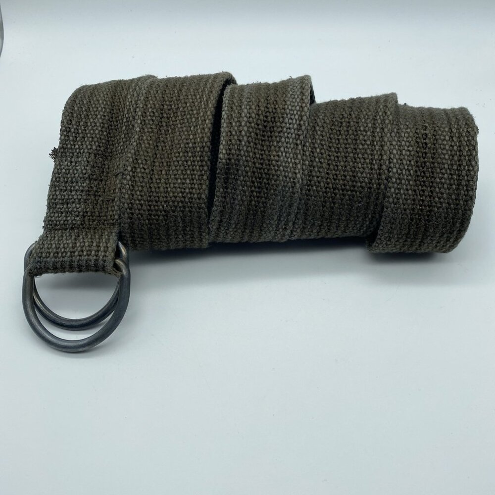 Unbranded Greenish Brown D-Ring Belt Men's Size XL End to End 52"